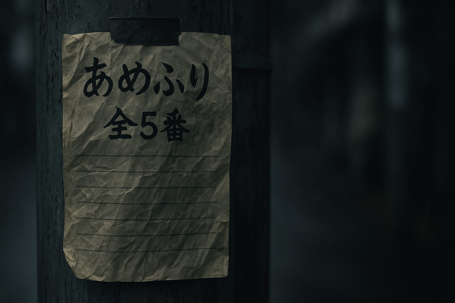 あめふり全5番