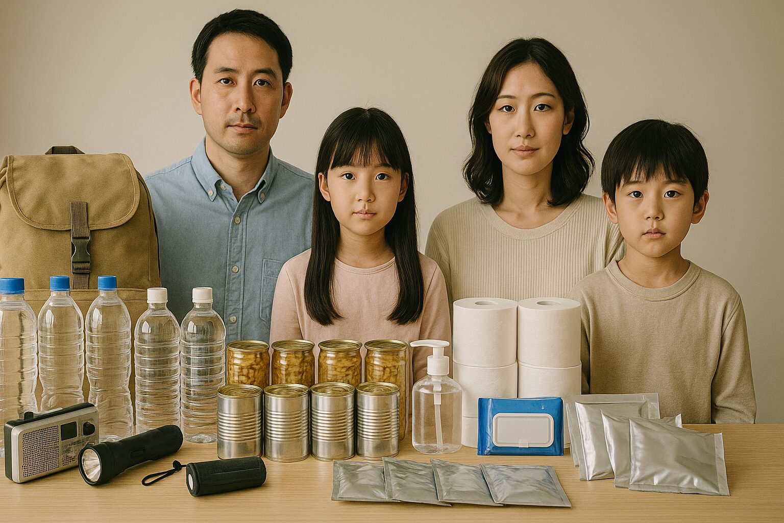 4人家族に必要な備蓄は？
